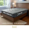 Lavea® Zestaw pościeli satynowej na materac, 180x200 cm, Podgląd zdjęcia produktu 2