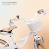 Rower dla dziewczynki 14 cali Flower bike Dmuchawiec biało Podgląd zdjęcia produktu 7
