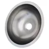 Edelstahl Rundspüle Y30 Ø 30 cm Einbauspüle Spülbecken Produktbild-Vorschau 3