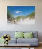 Wallario Poster - Düne am Strand unter blauem Himmel, Produktbild-Vorschau 2