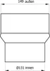 Raik Basic Erweiterung 130mm - 150mm schwarz für Rauchrohr Produktbild-Vorschau 4