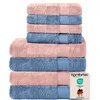 Komfortec 8er Handtuch Set aus 100% Baumwolle, 4 Badetücher Produktbild-Vorschau 1