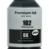 Close-up of a bottle of black ink. Produktbild-Vorschau