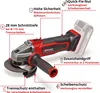 Akku-Winkelschleifer Einhell Power X-Change TE-AG 18/115 Q Produktbild-Vorschau 3