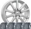 4 Winter Kompletträder Skandic 6,5x16 ET 37 4x100 Produktbild-Vorschau 1