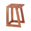 lot de 2 tables d'appoint en bois massif design Sheesham Voir les images du produit 5