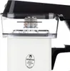 A close-up view of the top section of a coffee maker, focusing on the water reservoir and brewing mechanism. Produktbild-Vorschau
