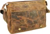 Greenburry Borsa vintage per laptop Borsa a tracolla in Anteprima dell’immagine prodotto 3