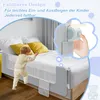 XINZI 180cm Bettgitter Bettschutzgitter Rausfallschutz für Produktbild-Vorschau 3