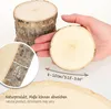 com-four® 8x Holzscheibe mit Rinde - Glasuntersetzer zum Produktbild-Vorschau 7