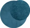 vidaXL Teppich OVIEDO Kurzflor Türkis Ø 120 cm Produktbild-Vorschau 3