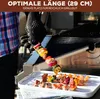 bremermann Doppel-Grillspieße 8er Set, Edelstahl ca. 29 cm Produktbild-Vorschau 5