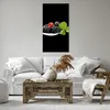 Bild auf Leinwand - Leinwandbild - Löffel Himbeere Produktbild-Vorschau 6