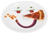 4er Set Smiley Pizzateller Ø30,5cm Servier-Platte Gesicht Produktbild-Vorschau 2