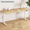 FLEXISPOT Höhenverstellbarer Schreibtisch Elektrisch Produktbild-Vorschau 6