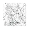 MuchoWow® Mauspad Mousepad Dinslaken - Karte - Stadtplan Produktbild-Vorschau 1
