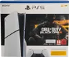 The image shows the packaging for a Sony PlayStation 5 Slim console bundle with Call of Duty: Black Ops 6. Produktbild-Vorschau