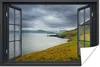 MuchoWow® Poster Aussicht - Natur - See 60x40 cm - Produktbild-Vorschau 1
