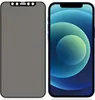 A split image showing a privacy screen protector on the left and an iPhone 12 Mini on the right. Voir les images du produit