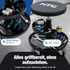 NTG Rollhocker Höhenverstellbar bis 55 cm – Werkstatthocker Produktbild-Vorschau 3