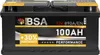BSA Autobatterie 100Ah 12V Batterie +30% Startleistung Produktbild-Vorschau 1