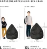 Sitting Point BeanBag FLUFFY XL salbei Produktbild-Vorschau 7