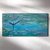 Wanduhr Uhr Wandbild Leinwand Geräuschlos Kunstdruck 60x30 Produktbild-Vorschau 2
