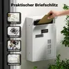 Poštovní schránka Wiltec bílá 215x320x90mm Poštovní Náhled obrázku produktu 11