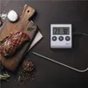 Digitales Grillthermometer mit Timer, kabelgebundener Sensor E2157 Produktbild-Vorschau
