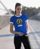 Damen WM-Shirt DDR Fan Retro Nostalgie Moonworks®  Produktbild-Vorschau 2