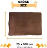 Grande couverture pour chien 100x70cm - tapis pour chien Voir les images du produit 2