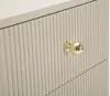 Mauro Ferretti Nachttisch Shy Weiß Gold 34x37,5x59 cm Produktbild-Vorschau 5