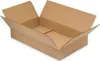 An open, empty cardboard box. Podgląd zdjęcia produktu