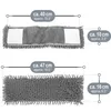 com-four® 4x Ersatz-Bezug für Bodenwischer - Wischbezug aus Produktbild-Vorschau 6