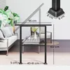 Treppengeländer für 2-3 Stufen, 94cm, Winkelverstellbar Produktbild-Vorschau 3