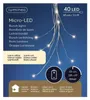 Lumineo micro LED a batteria 65 cm 40 luci bianco caldo Anteprima dell’immagine prodotto 10