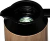 Thermoskanne, 1 L, schwarz mit Holz-Element Produktbild-Vorschau 4