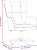 vidaXL Poltrona relax in velluto blu Anteprima dell’immagine prodotto 7