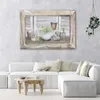 Leinwandbild stilleben in rustikalem holzrahmen 90x60 cm Produktbild-Vorschau 2