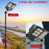 120000 LM Solar Straßenlaterne mit Bewegungsmelder LED Produktbild-Vorschau 4