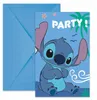 Zaproszenia z kopertami Stitch & Angel Disney 6szt. Podgląd zdjęcia produktu 5