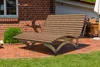 Waldsofa Classic, WPC-Latten, Wellenliege, Sonnenliege Produktbild-Vorschau 1