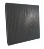 A close-up, studio shot of a black acoustic wall panel with a patterned cut-out design. Anteprima dell’immagine prodotto