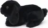 Kuscheltier Widderkaninchen liegend schwarz 20 cm Produktbild-Vorschau 1