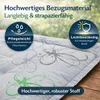 BURI 4x Auflagen Set Hochlehner für Gartenstühle 120x48x7cm Produktbild-Vorschau 7