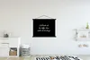 MuchoWow® Textilposter Zitate - Kaffee - Erst trinke ich Produktbild-Vorschau 2