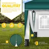 altana tillvex 3x3m zielona - z 4 wodoodpornymi panelami Podgląd zdjęcia produktu 8