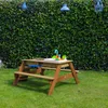 AXI Emily Kinder Sand & Wasser Picknicktisch aus Holz | Produktbild-Vorschau 3