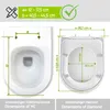 Aqua Bagno | WC Brille und Toilettendeckel mit Produktbild-Vorschau 6
