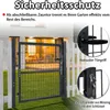 FIVMEN Gartentor Anthrazit Gartentür aus Verzinktem Stahl Produktbild-Vorschau 3